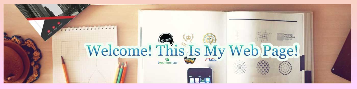 home page banner